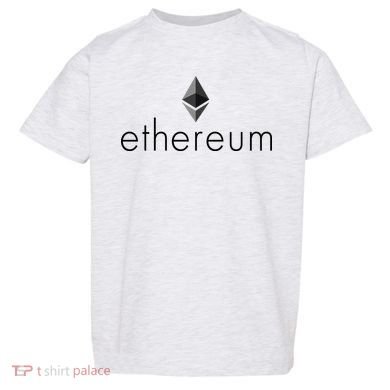 Ethereum Crypto Currency Logo Toddler T-Shirt