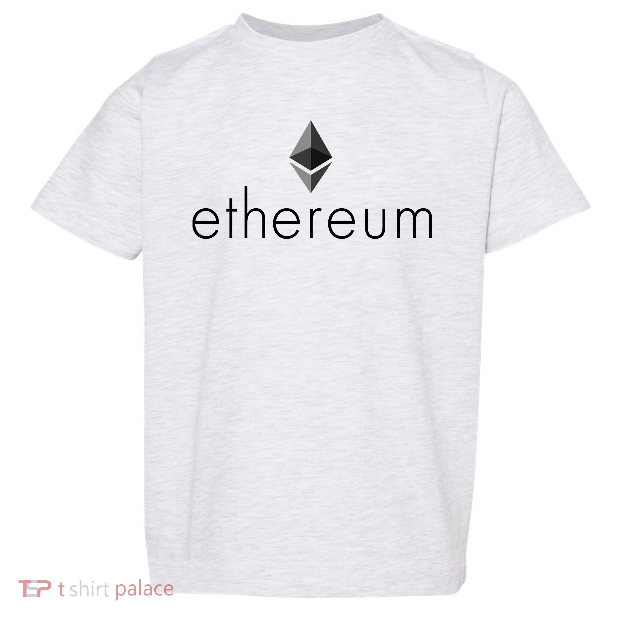 Ethereum Crypto Currency Logo Toddler T-Shirt