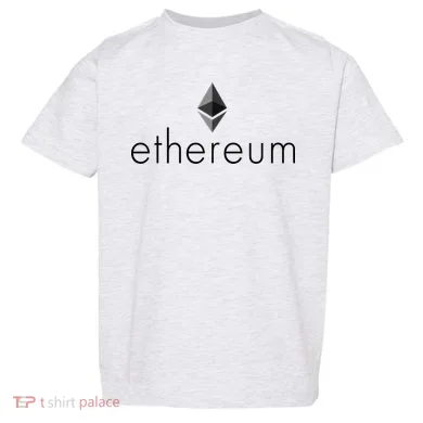Ethereum Crypto Currency Logo Toddler T-Shirt
