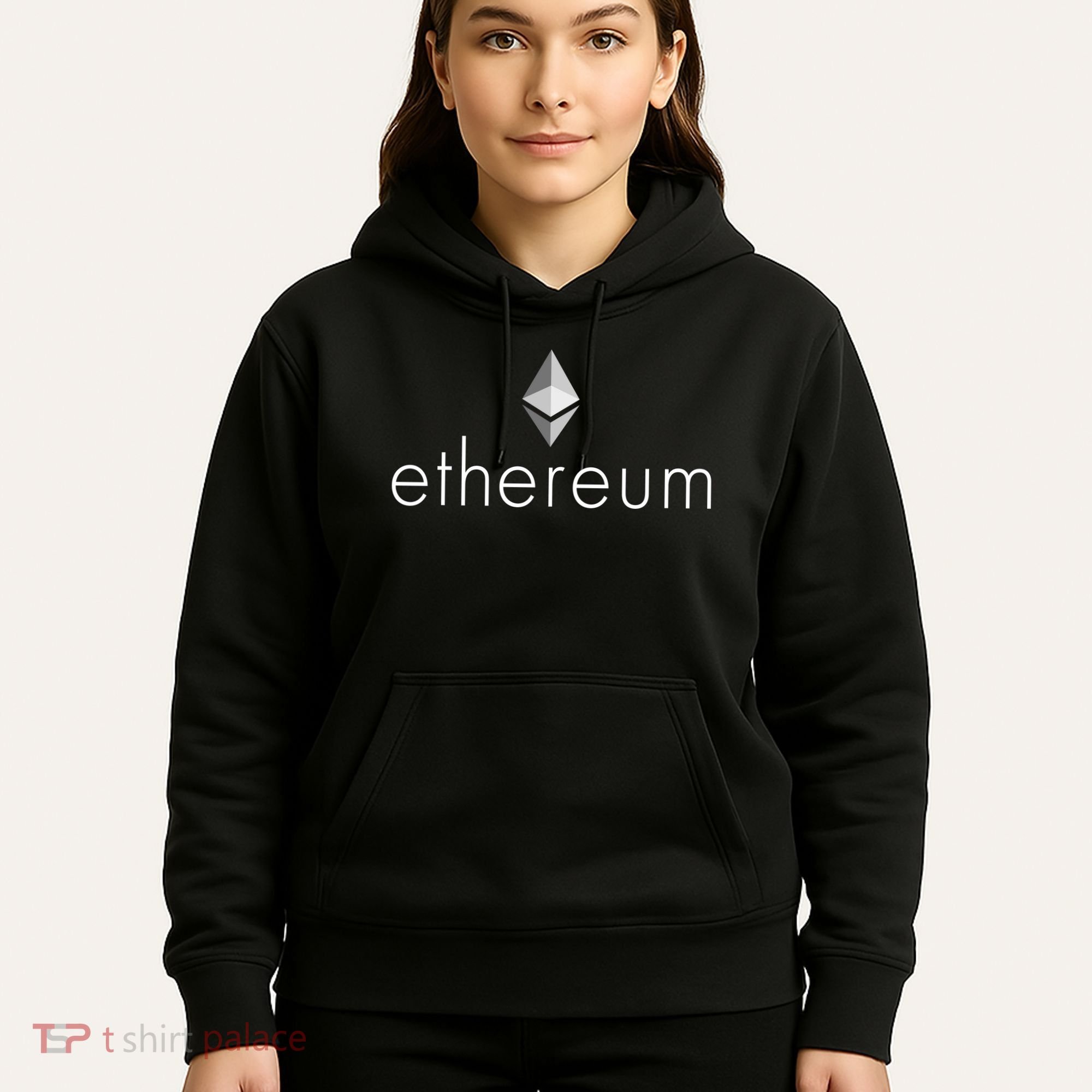 Ethereum Crypto Currency Logo Hoodie