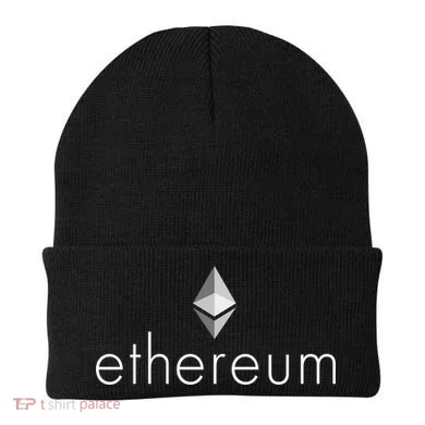 Ethereum Crypto Currency Logo Beanie