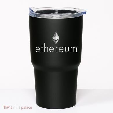 Ethereum Crypto Currency Logo Tumbler