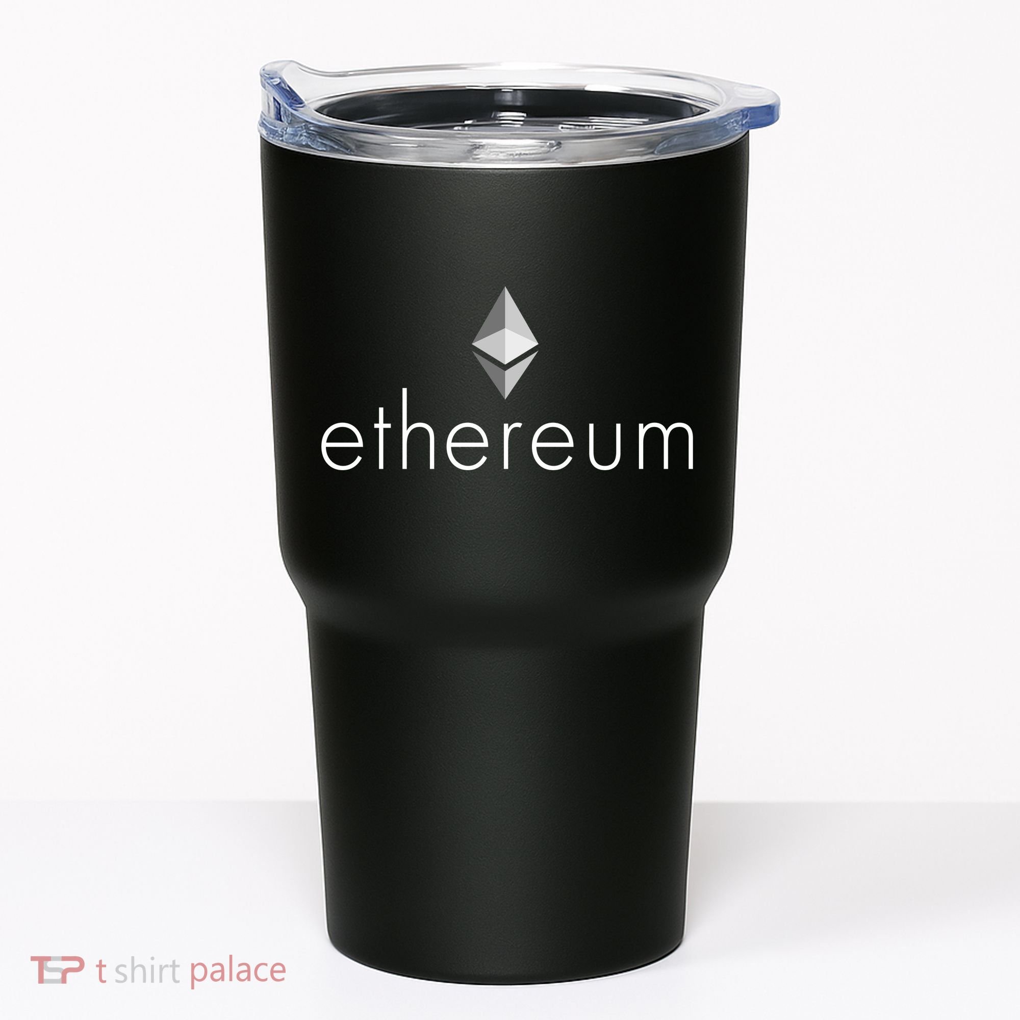 Ethereum Crypto Currency Logo Tumbler