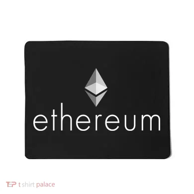 Ethereum Crypto Currency Logo Mousepad