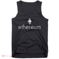 Ethereum Crypto Currency Logo Tank Top thumb 0
