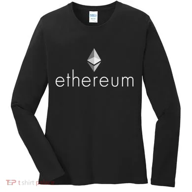 Ethereum Crypto Currency Logo Women's Long Sleeve Shirt