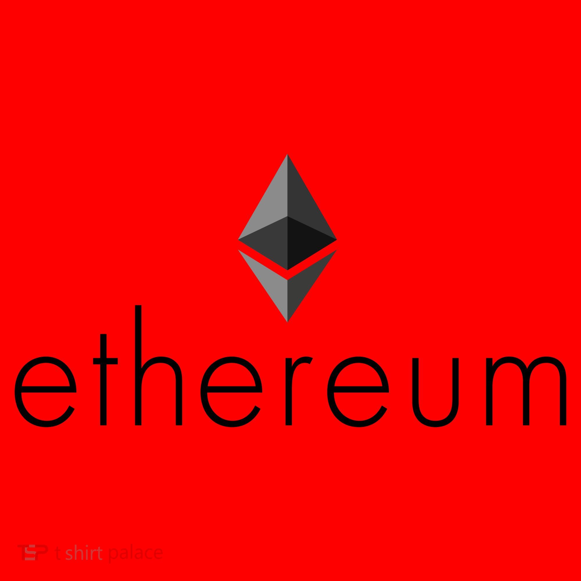 Ethereum Crypto Currency Logo Santa Hat