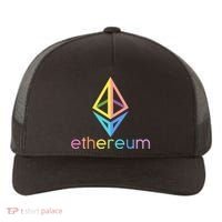 Ethereum Diamond Rainbow Logo Yupoong Adult 5-Panel Trucker Hat thumb 0