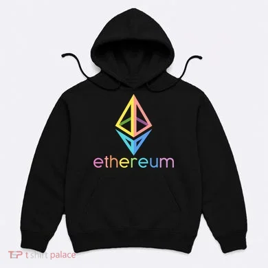Ethereum Diamond Rainbow Logo Hoodie