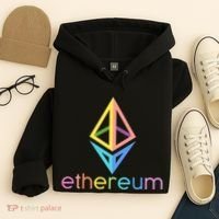 Ethereum Diamond Rainbow Logo Hoodie thumb 4