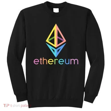 Ethereum Diamond Rainbow Logo Sweatshirt