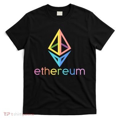 Ethereum Diamond Rainbow Logo T-Shirt