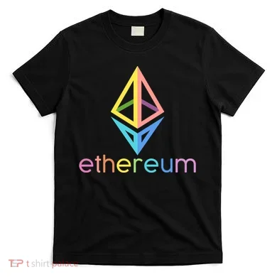 Ethereum Diamond Rainbow Logo T-Shirt