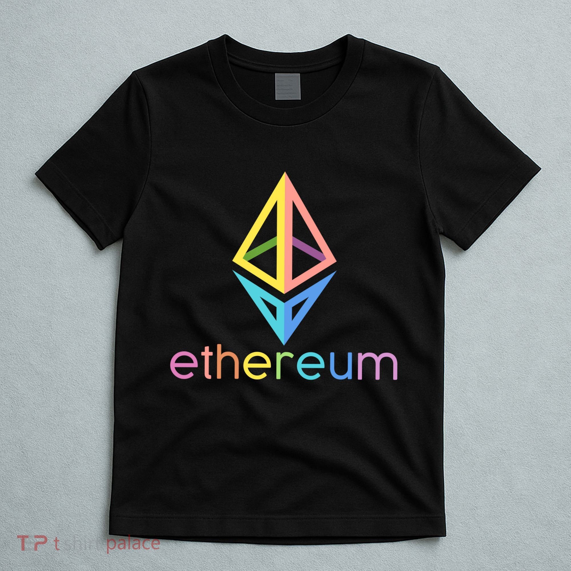 Ethereum Diamond Rainbow Logo T-Shirt