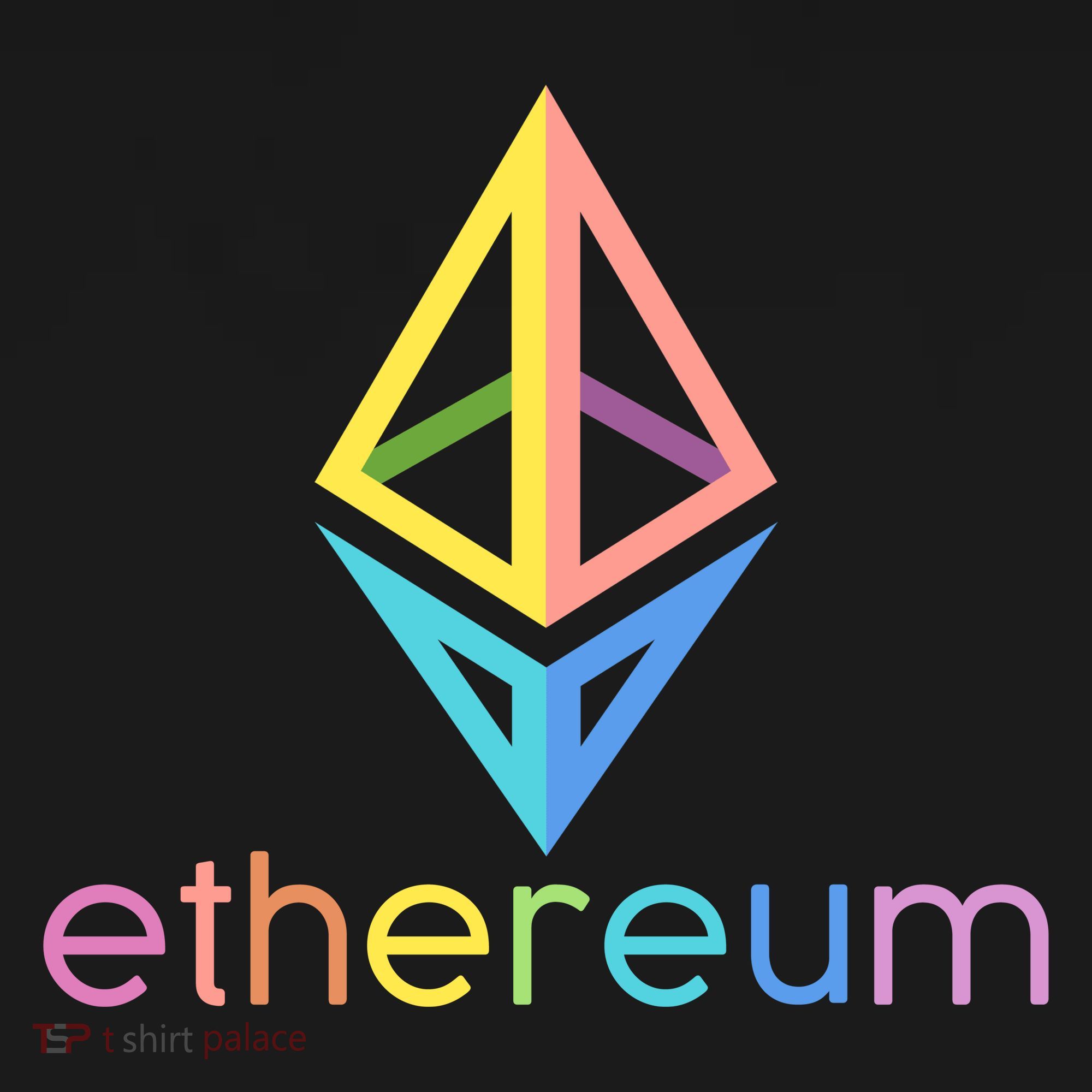 Ethereum Diamond Rainbow Logo City Backpack