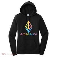 Ethereum Diamond Rainbow Logo Women's Hoodie thumb 0