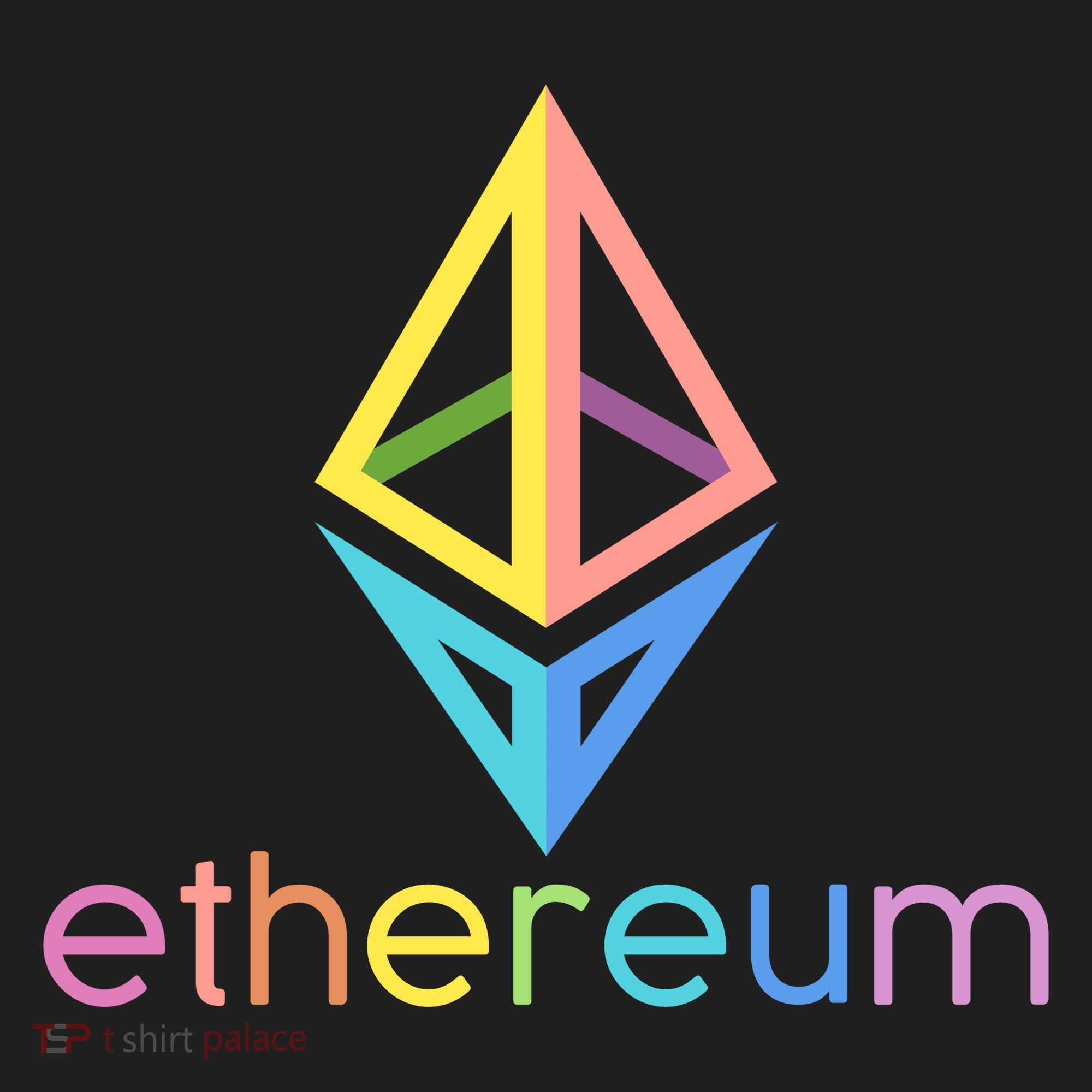 Ethereum Diamond Rainbow Logo Tumbler