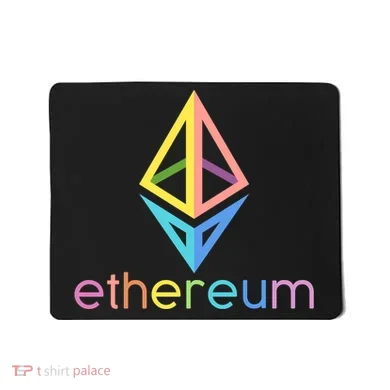 Ethereum Diamond Rainbow Logo Mousepad
