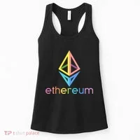 Ethereum Diamond Rainbow Logo Women's Tank Top thumb 0