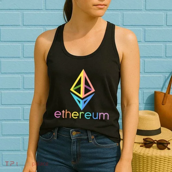 Ethereum Diamond Rainbow Logo Women's Tank Top