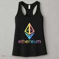 Ethereum Diamond Rainbow Logo Women's Tank Top thumb 3