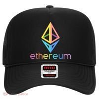 Ethereum Diamond Rainbow Logo Hat thumb 0