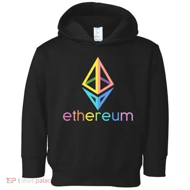 Ethereum Diamond Rainbow Logo Toddler Hoodie
