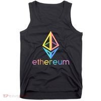 Ethereum Diamond Rainbow Logo Tank Top thumb 0