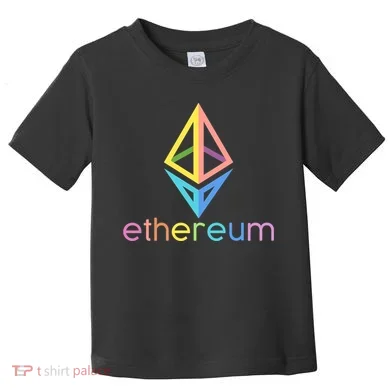 Ethereum Diamond Rainbow Logo Toddler T-Shirt