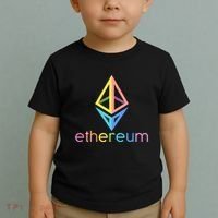 Ethereum Diamond Rainbow Logo Toddler T-Shirt thumb 2