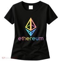 Ethereum Diamond Rainbow Logo Women's T-Shirt thumb 0