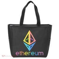 Ethereum Diamond Rainbow Logo Tote Bag thumb 0