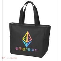 Ethereum Diamond Rainbow Logo Tote Bag thumb 3