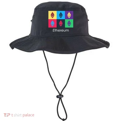 Ethereum ETH Pop Art Crypto Currency Logo Bucket Hat