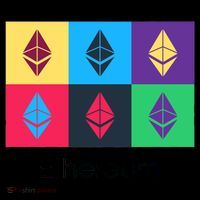 Ethereum ETH Pop Art Crypto Currency Logo Coffee Mug thumb 5