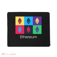 Ethereum ETH Pop Art Crypto Currency Logo Mousepad thumb 0