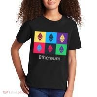 Ethereum ETH Pop Art Crypto Currency Logo Kids T-Shirt thumb 2