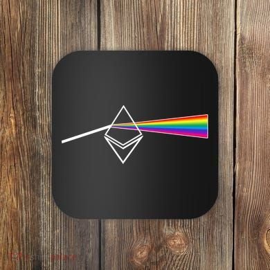 Ethereum Prism Classic Coaster