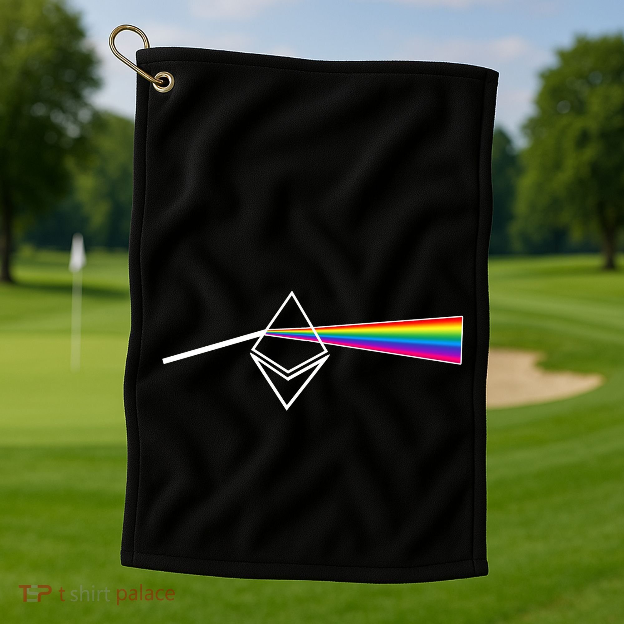 Ethereum Prism Classic Golf Towel