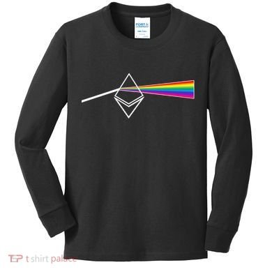Ethereum Prism Classic Kids Long Sleeve Shirt