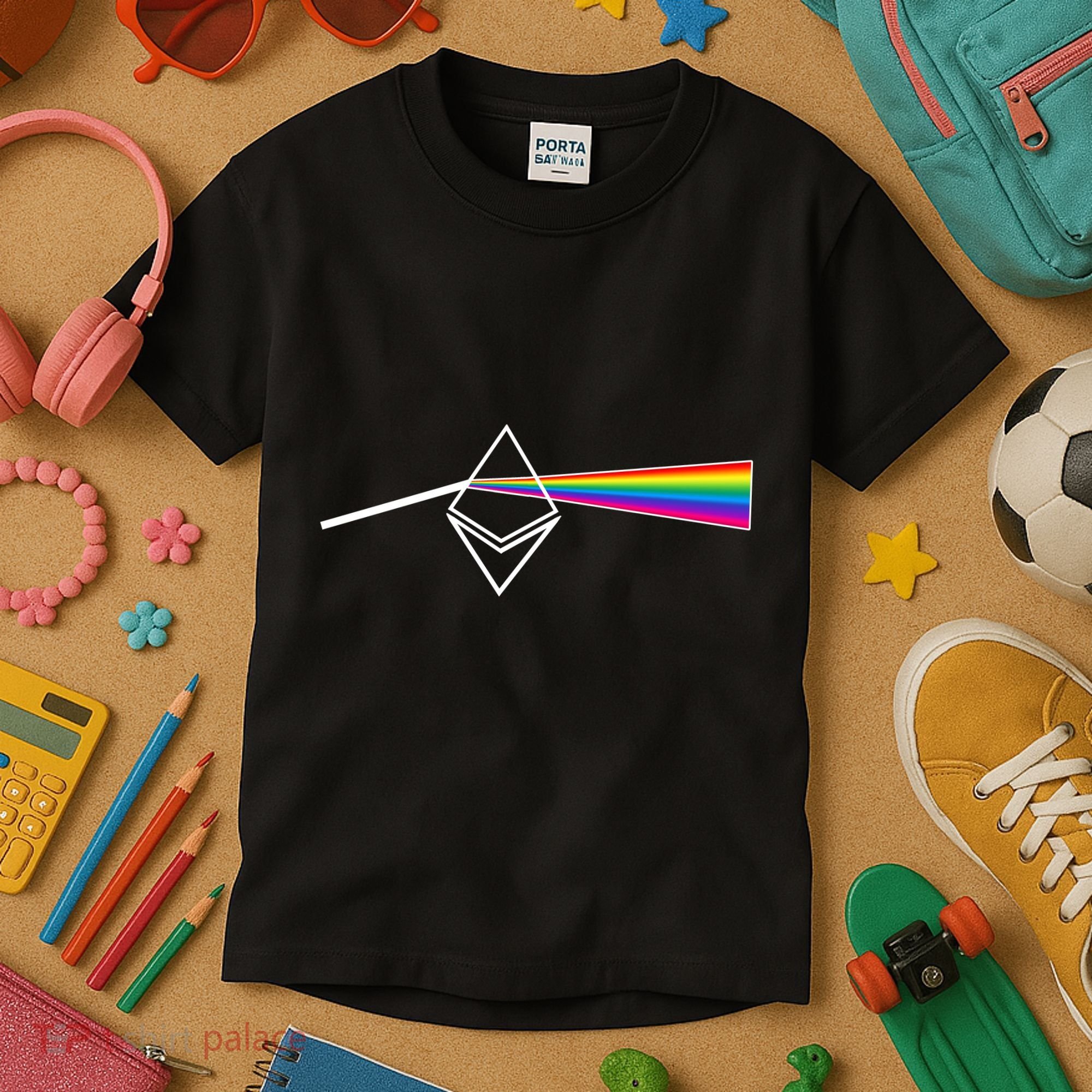 Ethereum Prism Classic Kids T-Shirt