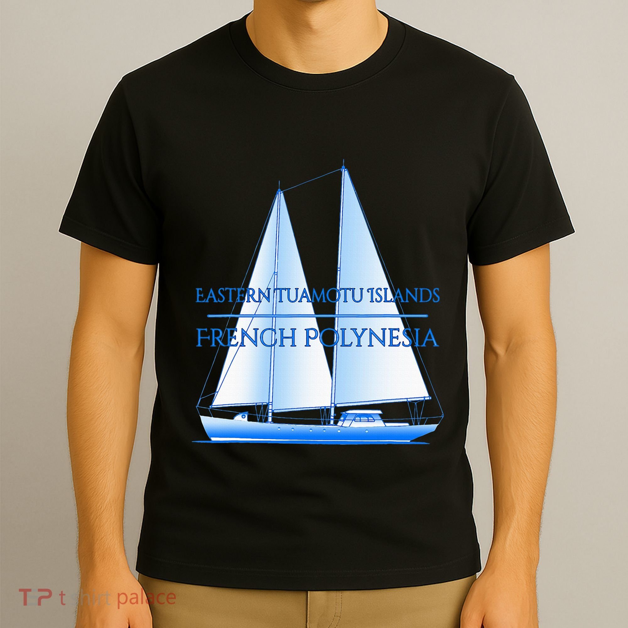 Eastern Tuamotu Islands Coastal Nautical Sailing Sailor T-Shirt