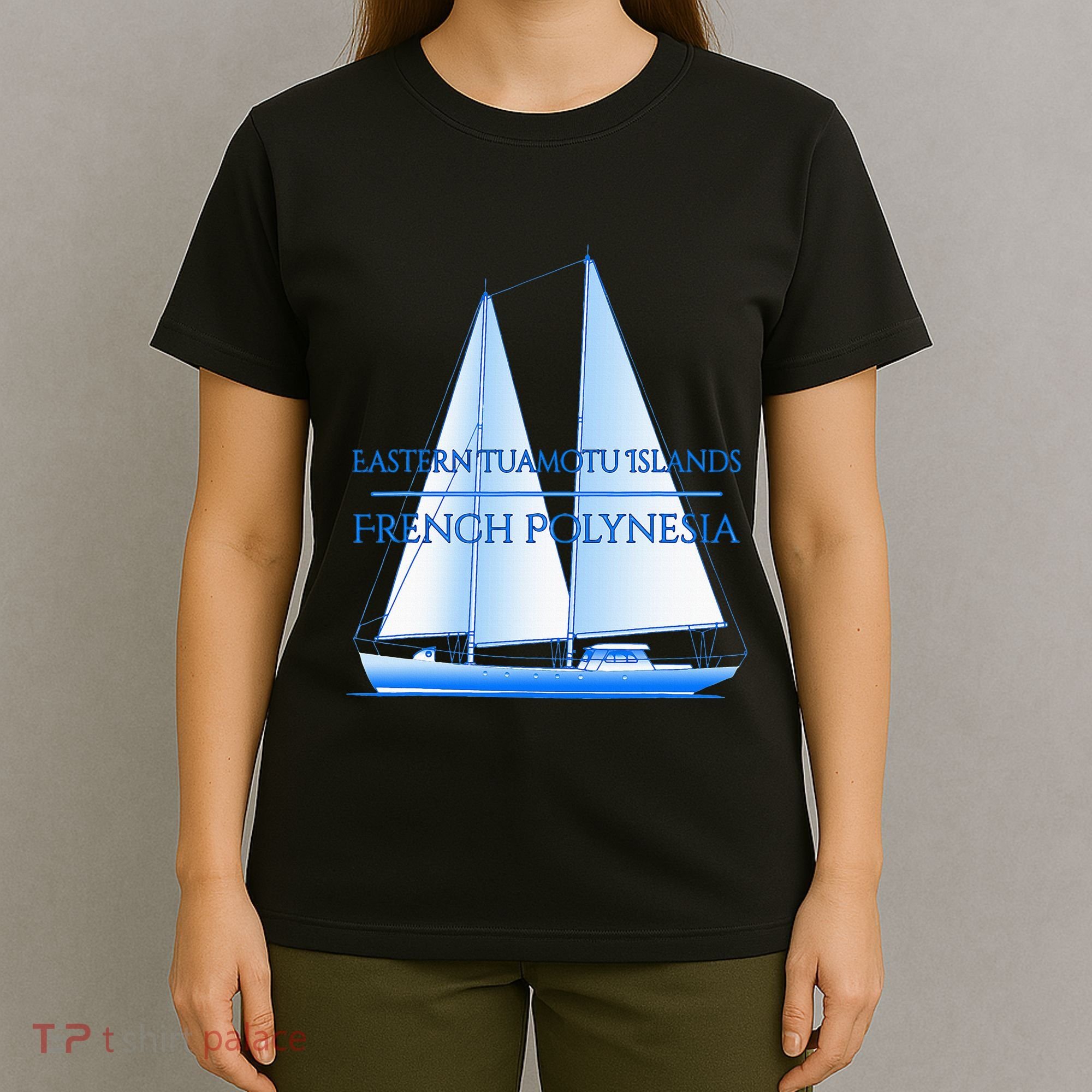 Eastern Tuamotu Islands Coastal Nautical Sailing Sailor T-Shirt
