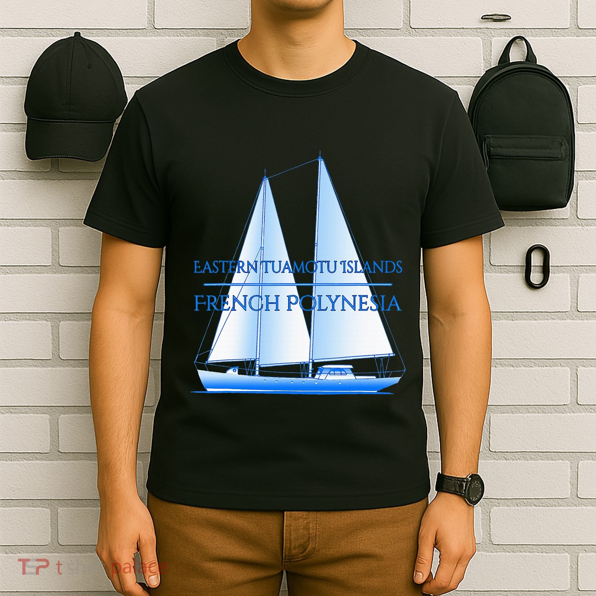 Eastern Tuamotu Islands Coastal Nautical Sailing Sailor T-Shirt
