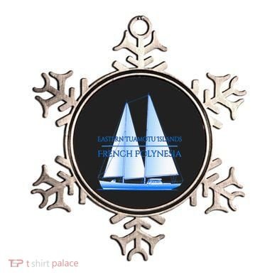 Eastern Tuamotu Islands Coastal Nautical Sailing Sailor Ornament