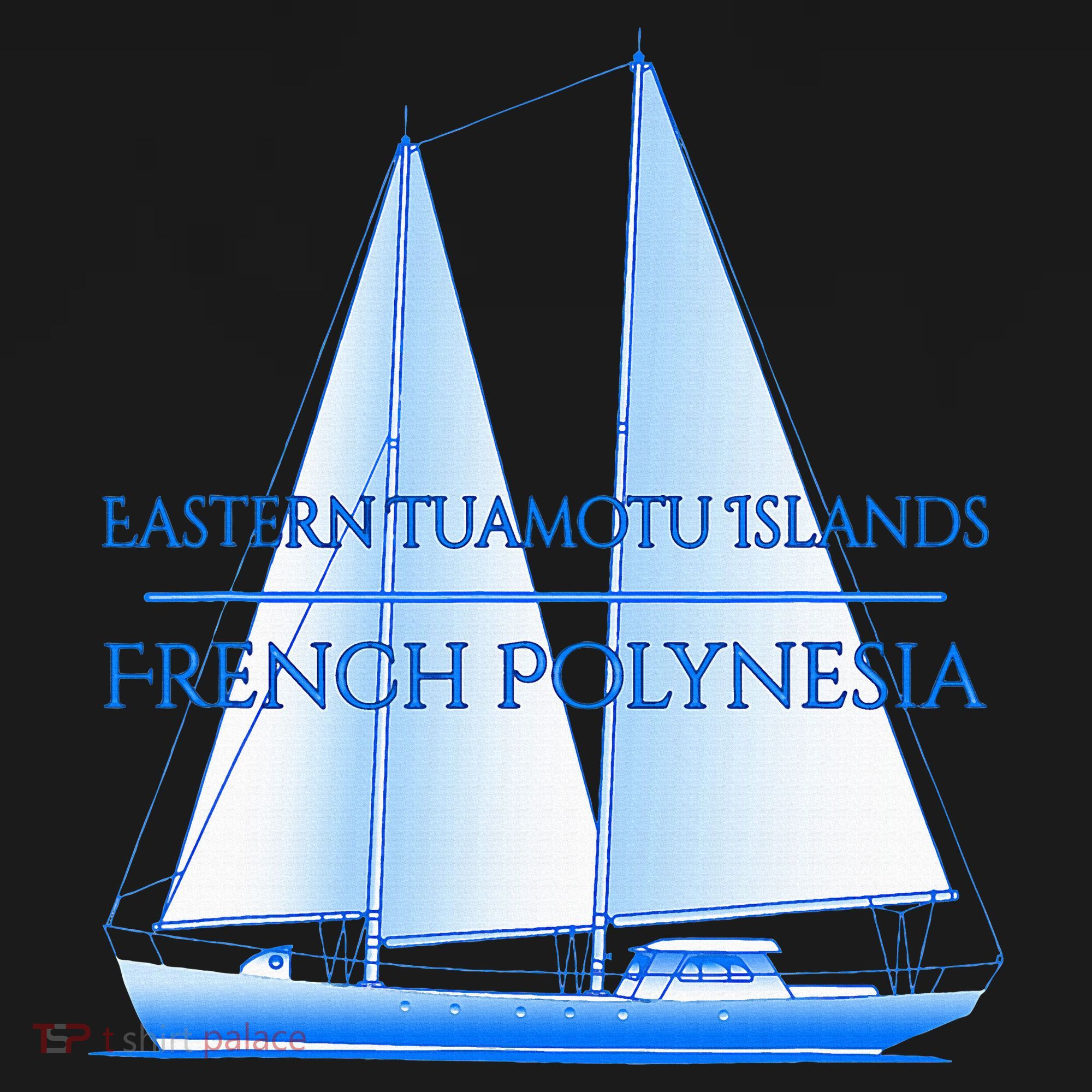 Eastern Tuamotu Islands Coastal Nautical Sailing Sailor Women's Tank Top
