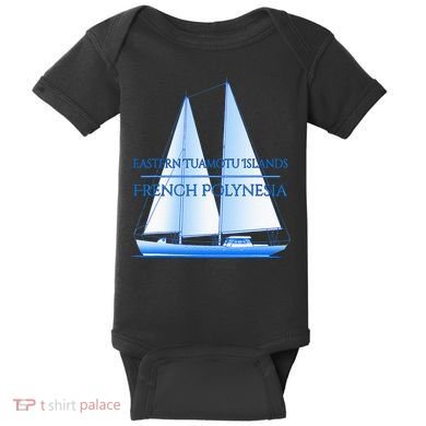 Eastern Tuamotu Islands Coastal Nautical Sailing Sailor Baby Bodysuit