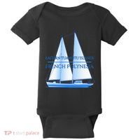 Eastern Tuamotu Islands Coastal Nautical Sailing Sailor Baby Bodysuit thumb 0