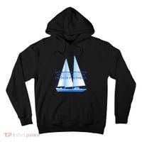 Eastern Tuamotu Islands Coastal Nautical Sailing Sailor Tall Hoodie thumb 0