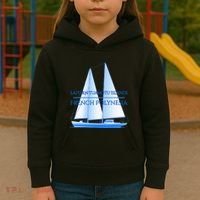 Eastern Tuamotu Islands Coastal Nautical Sailing Sailor Kids Hoodie thumb 3